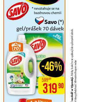 Teta Savo prací prostředek nabídka