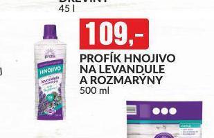Baumax Profík hnojivo na levandule a rozmarýny nabídka