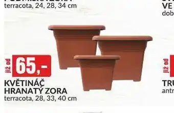 Baumax Květináč hranatý zora nabídka