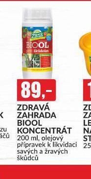 Baumax Zdravá zahrada biool koncentrát nabídka
