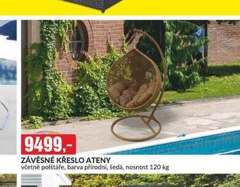 Baumax Závěsné křeslo ateny nabídka