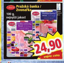 Norma Pražská šunka / zvonařka nabídka