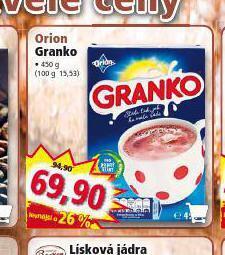 Norma Orion granko nabídka