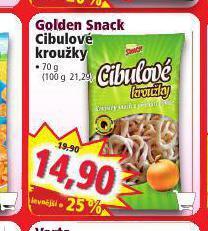Norma Golden snack cibulové kroužky nabídka