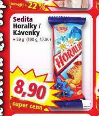 Norma Sedita horalky / kávenky nabídka