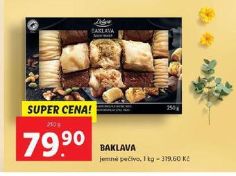 Lidl Baklava nabídka