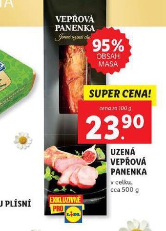 Lidl Uzená vepřová panenka nabídka