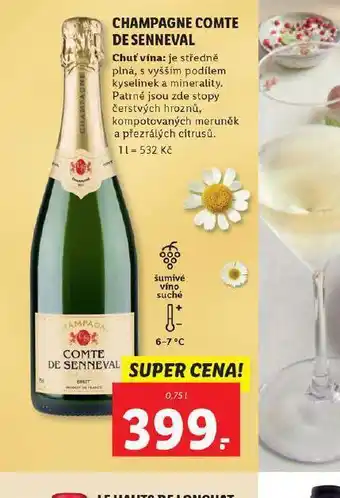 Lidl Champagne comte de senneval nabídka