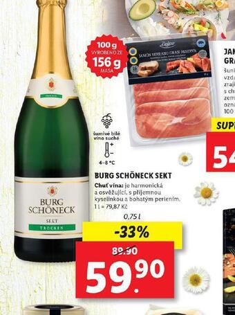 Lidl Burg schöneck sekt nabídka