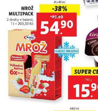 Lidl Mrož multipack nabídka