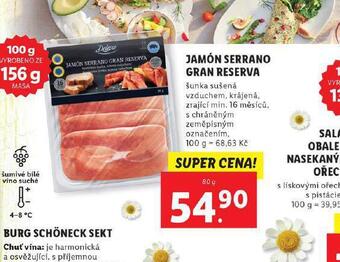 Lidl Jamón serrano gran reserva nabídka