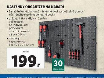 Lidl Nástěnný organizér na nářadí nabídka