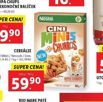 Lidl Cereálie nabídka