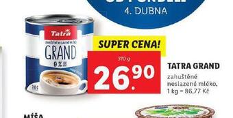 Lidl Tatra grand nabídka