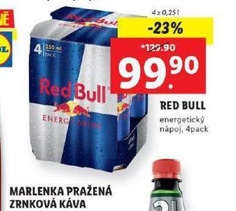 Lidl Red bull nabídka