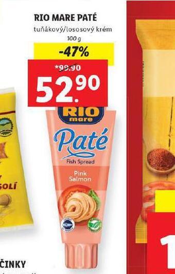 Lidl Rio mare paté nabídka