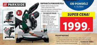 Lidl Kapovací a pokosová pila nabídka