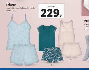 Lidl Pyžamo nabídka