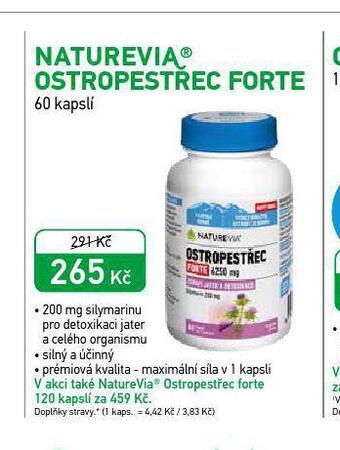 Alphega Lékárna Naturevia ostropestřec forte nabídka