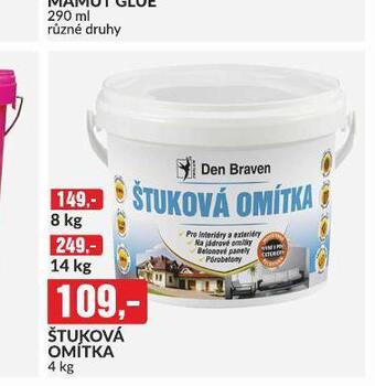 Baumax Štuková omítka nabídka