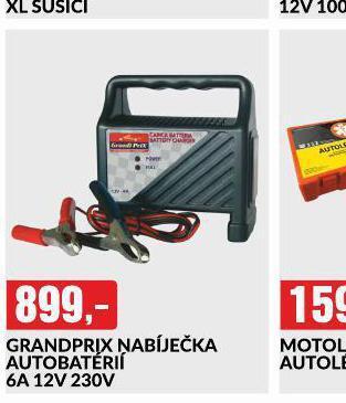 Baumax Grandprix nabíječka autobaterií nabídka