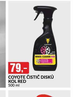 Baumax Coyote čistič disků kol red nabídka