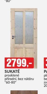 Baumax Dveře sukaté prosklené nabídka