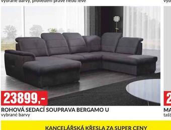 Baumax Rohová sedací souprava bergamo u nabídka