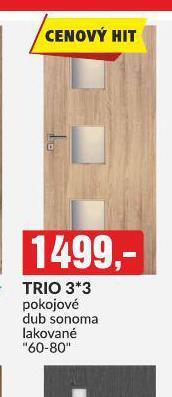 Baumax Dveře trio 3*3 nabídka