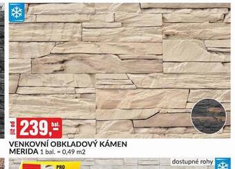 Baumax Venkovní obkladový kámen merida nabídka