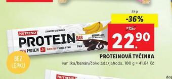 Lidl Proteinová tyčinka nabídka