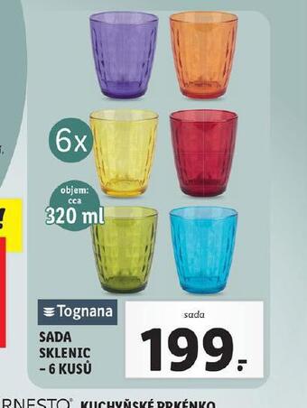 Lidl Sada sklenic nabídka