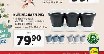 Lidl Květináč na bylinky nabídka