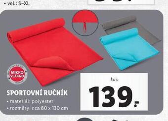 Lidl Sportovní ručník nabídka