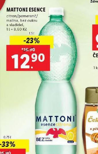 Lidl Mattoni esence nabídka