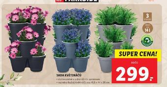 Lidl Sada květináčů nabídka