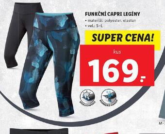 Lidl Funkční capri legíny nabídka