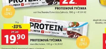 Lidl Proteinová tyčinka nabídka