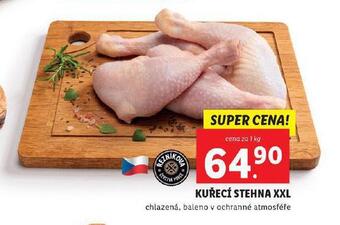 Lidl Kuřecí stehna xxl nabídka