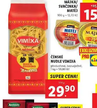 Čínské nudle vixima