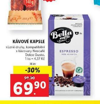 Lidl Kávové kapsle nabídka