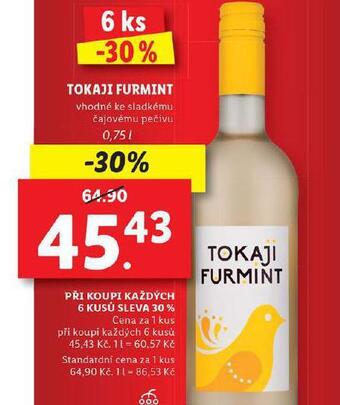 Lidl Tokaji furmint nabídka