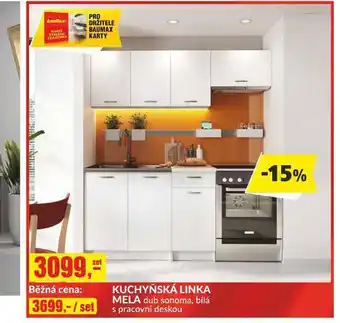 Baumax Kuchyňská linka mela nabídka