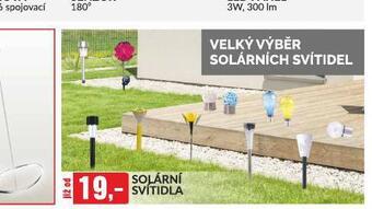 Baumax Solární svítidla nabídka