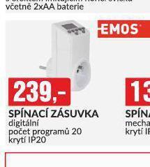 Baumax Spínací zásuvka nabídka