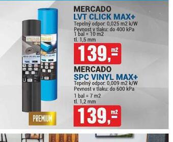 Mercado spc vinyl max+