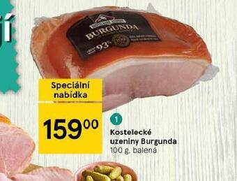 Tesco Kostelecké uzeniny burgunda nabídka