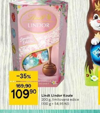 Tesco Lindt lindor koule nabídka