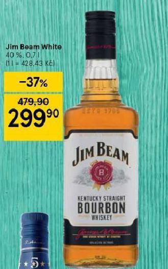 Tesco Jim beam white nabídka