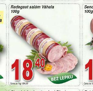Lidl Radegast salám nabídka